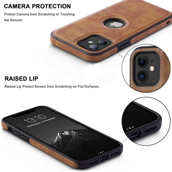 iPhone 11 Case Luxury Leather - Picture 5 of 8